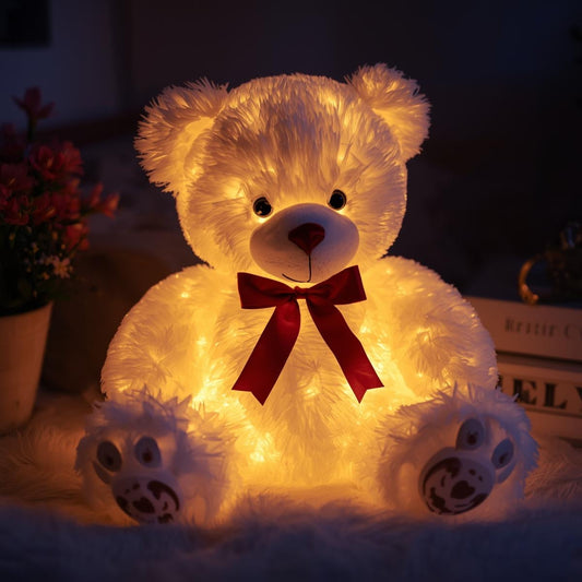 Warm Yellow Glow Teddy Bear